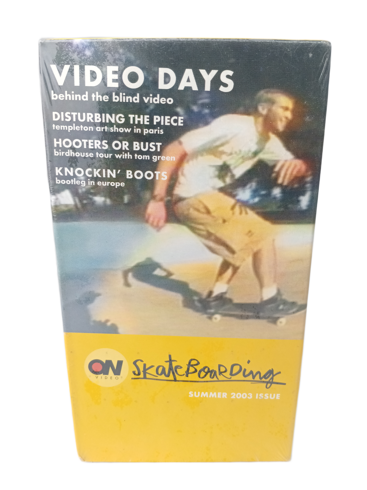 On Skateboarding Summer 2003 Vintage NOS Factory Sealed VHS Video 2003
