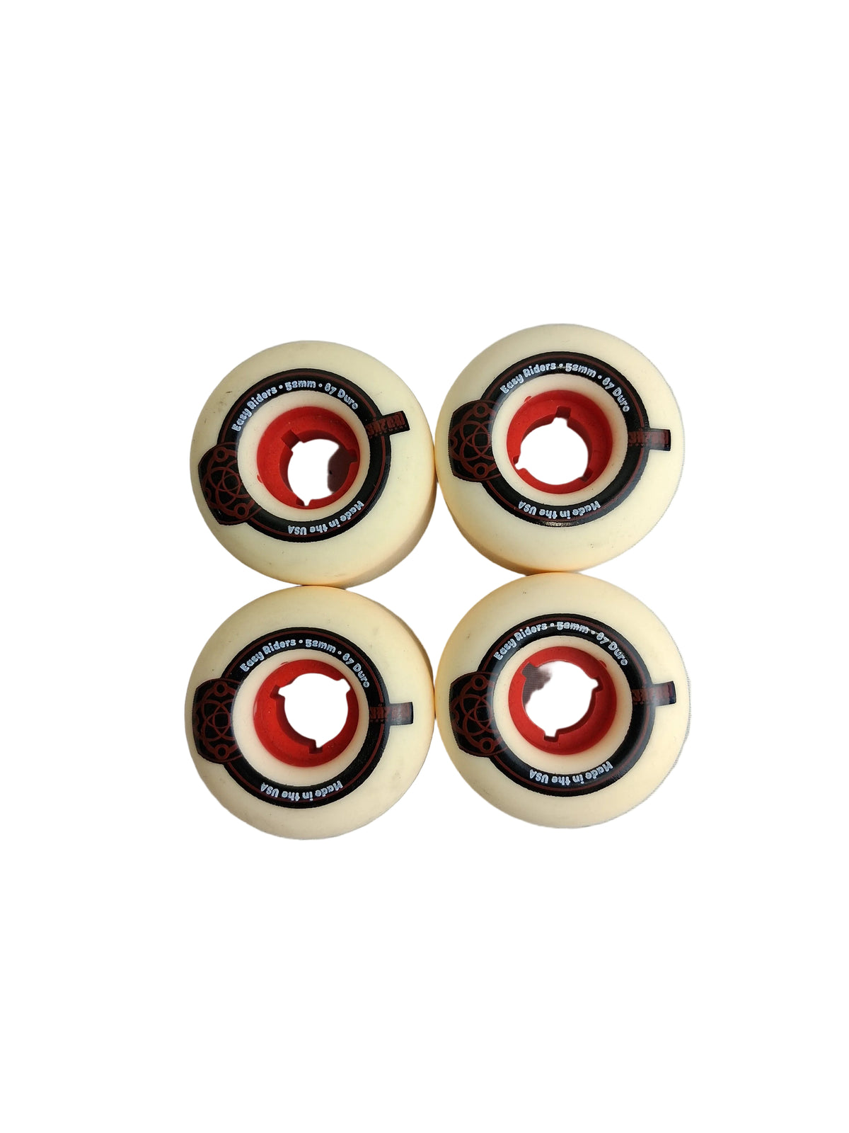 Satori Movement Easy Riders Half Cubes 52MM 87A Duro Vintage NOS Cruiser Wheels