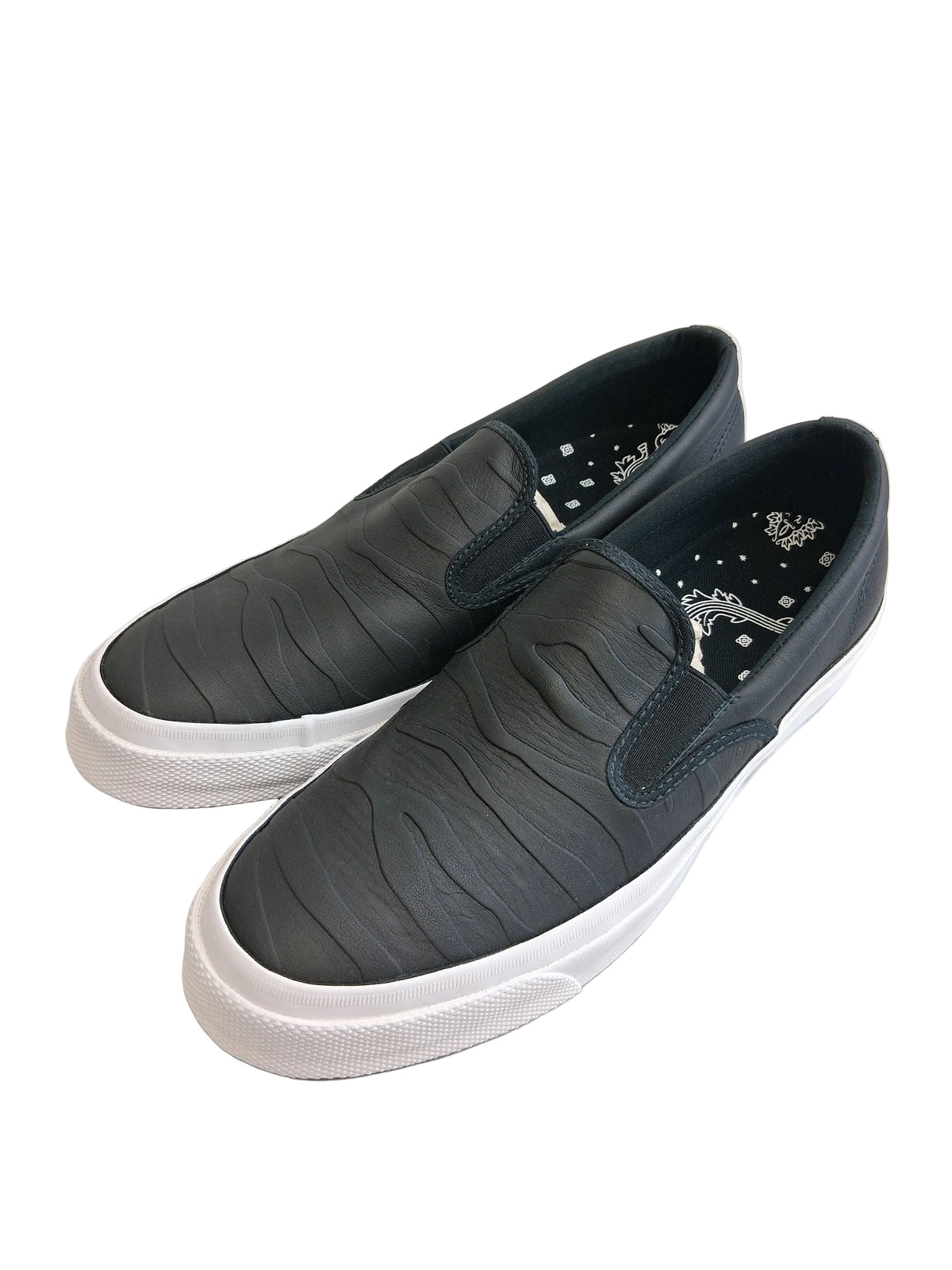 Converse Deckstar SP Slip Black Black White US Mens Size 9 Classic Shoes