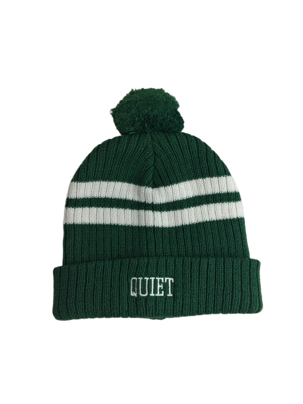 Quiet Life Quiet Green White One Size Fits All Vintage Pom Beanie