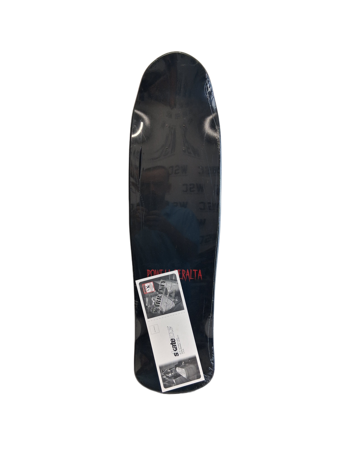 Powell Peralta Steve Caballero Propeller Skull Black White Brown Size 9.75" Vintage NOS Shaped Deck