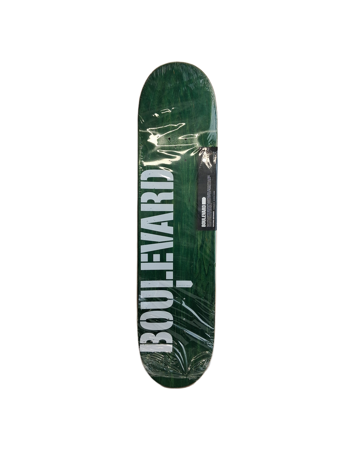 Boulevard Tiago Lemos Pro Model Blue White Turquoise Size 8.0" Vintage NOS Deck