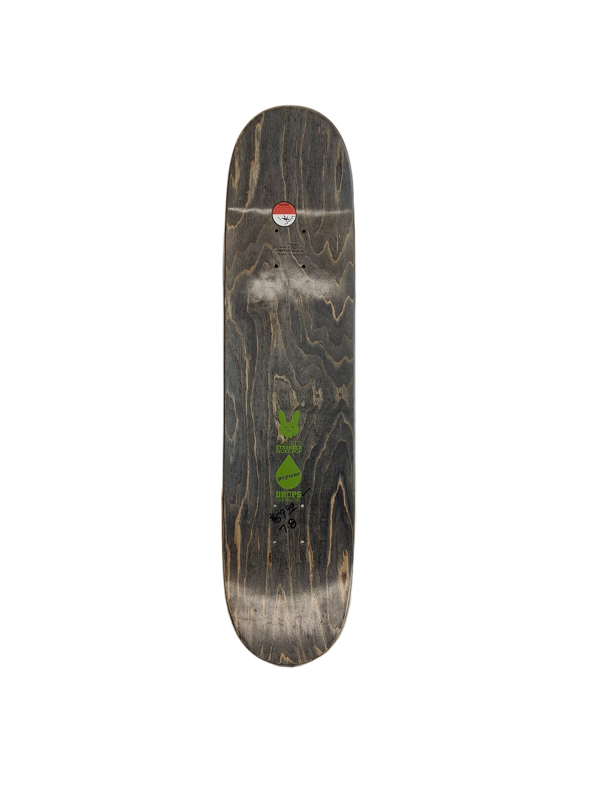 Popwar Rob Gonzales Technical Drops Decoy 641 Gold Foil Green Blue Size 7.8" Vintage NOS Deck