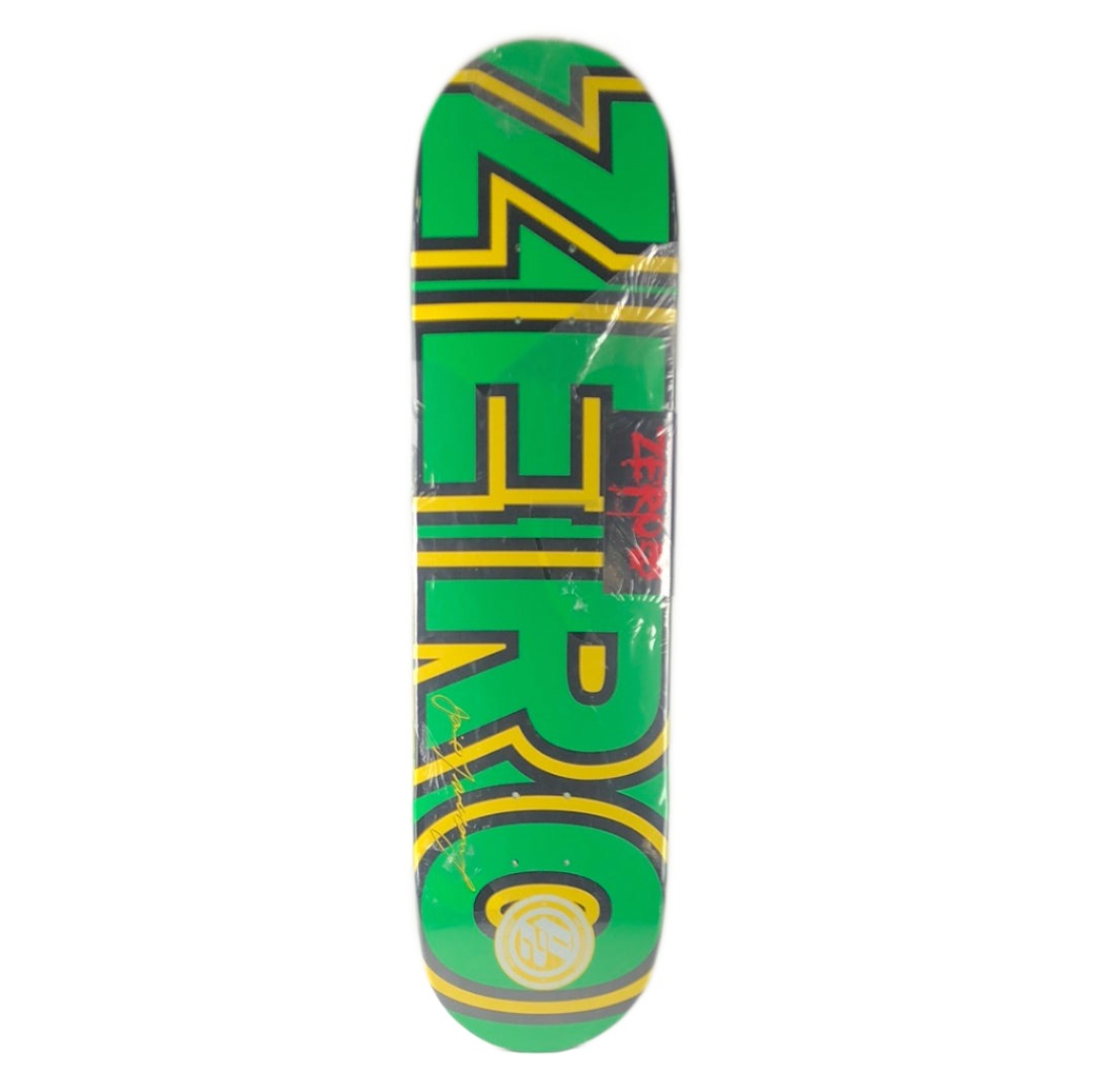 Zero Jamie Tancowny P2 Black Size 8.25" Skateboard Deck