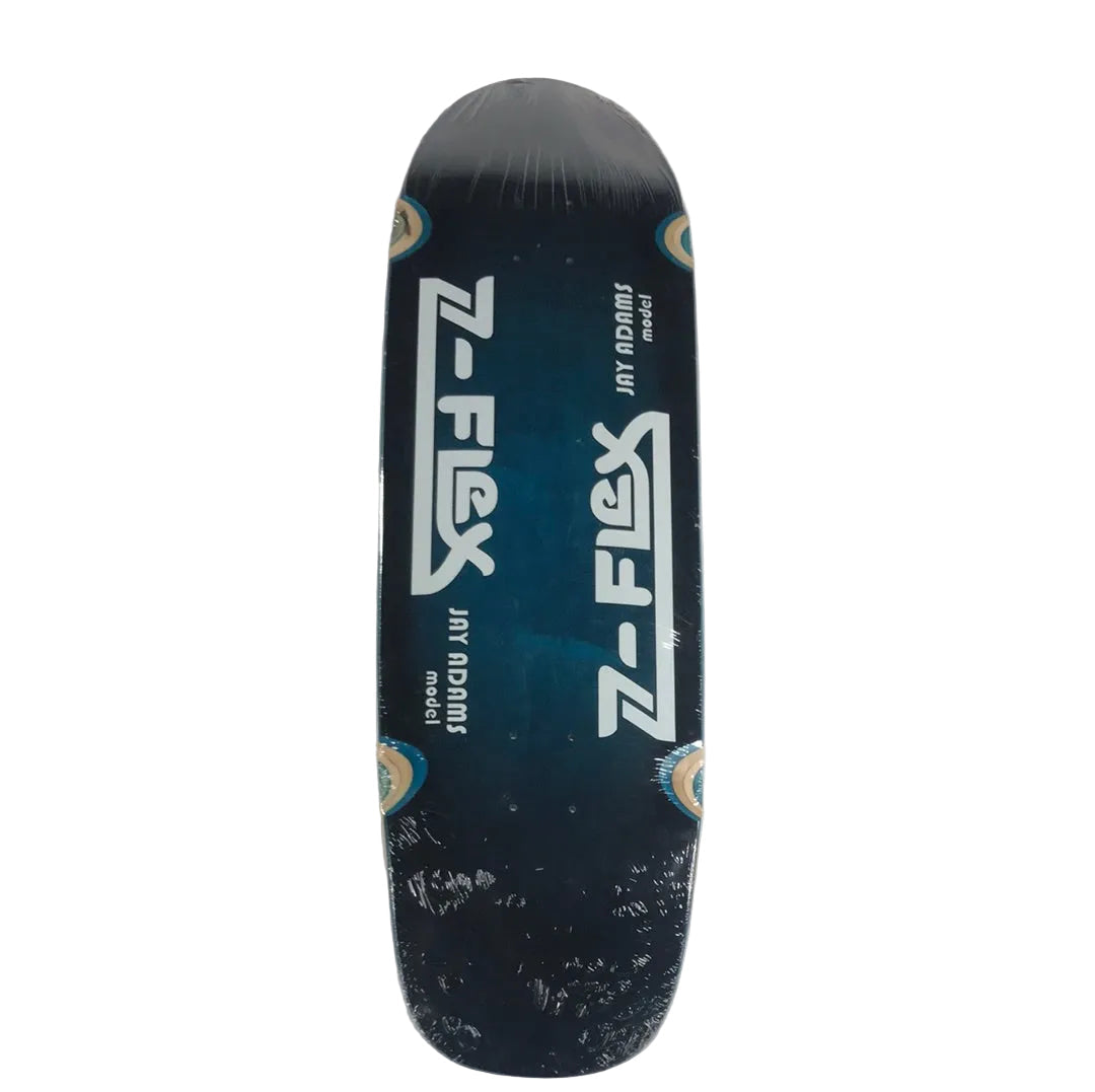 Z-Flex Jay Adams Model Blue White Size 9.5" Vintage NOS Deck