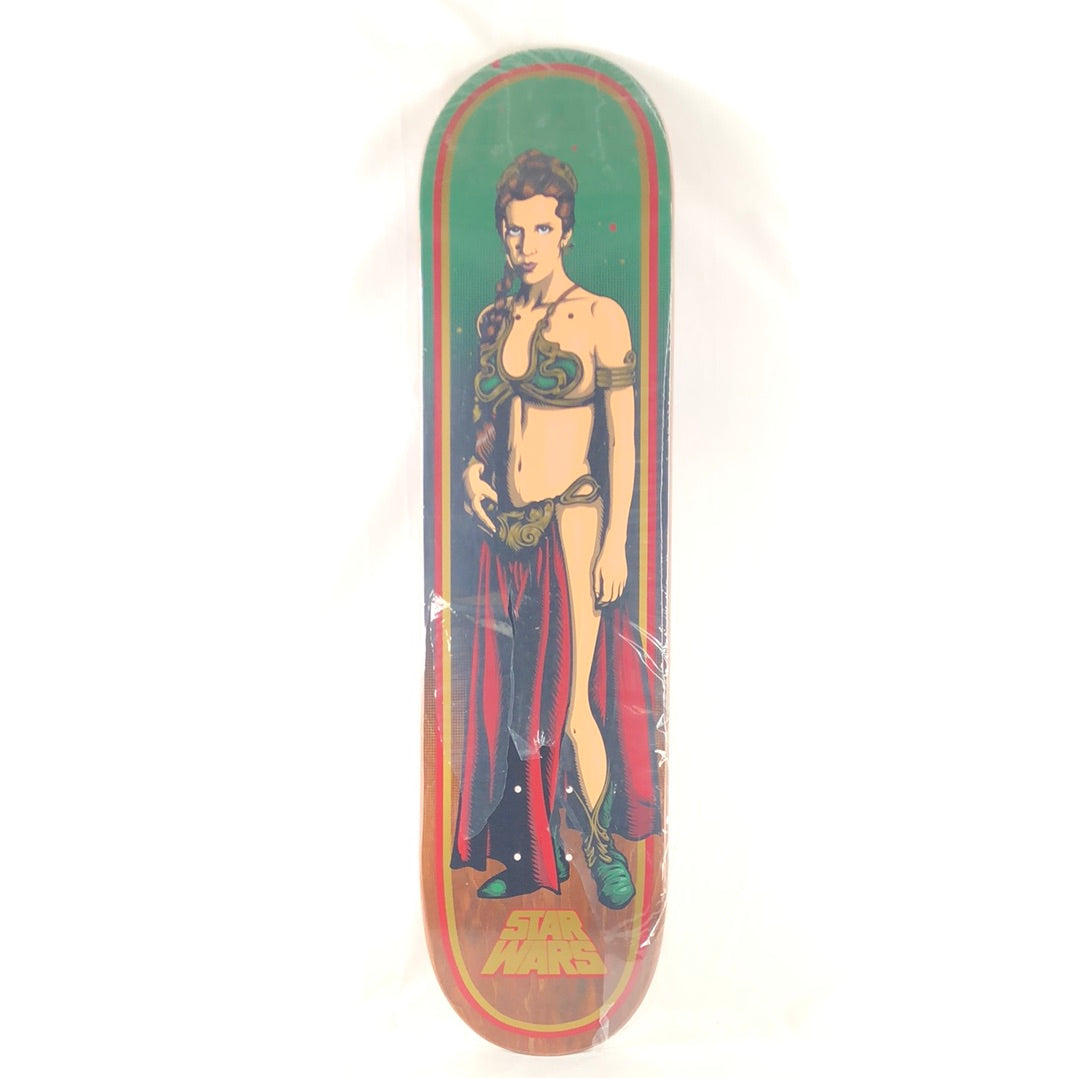 Santa Cruz Star Wars Princess Leia Brown/Green/Red/Gold Size 7.8" Skateboard Deck