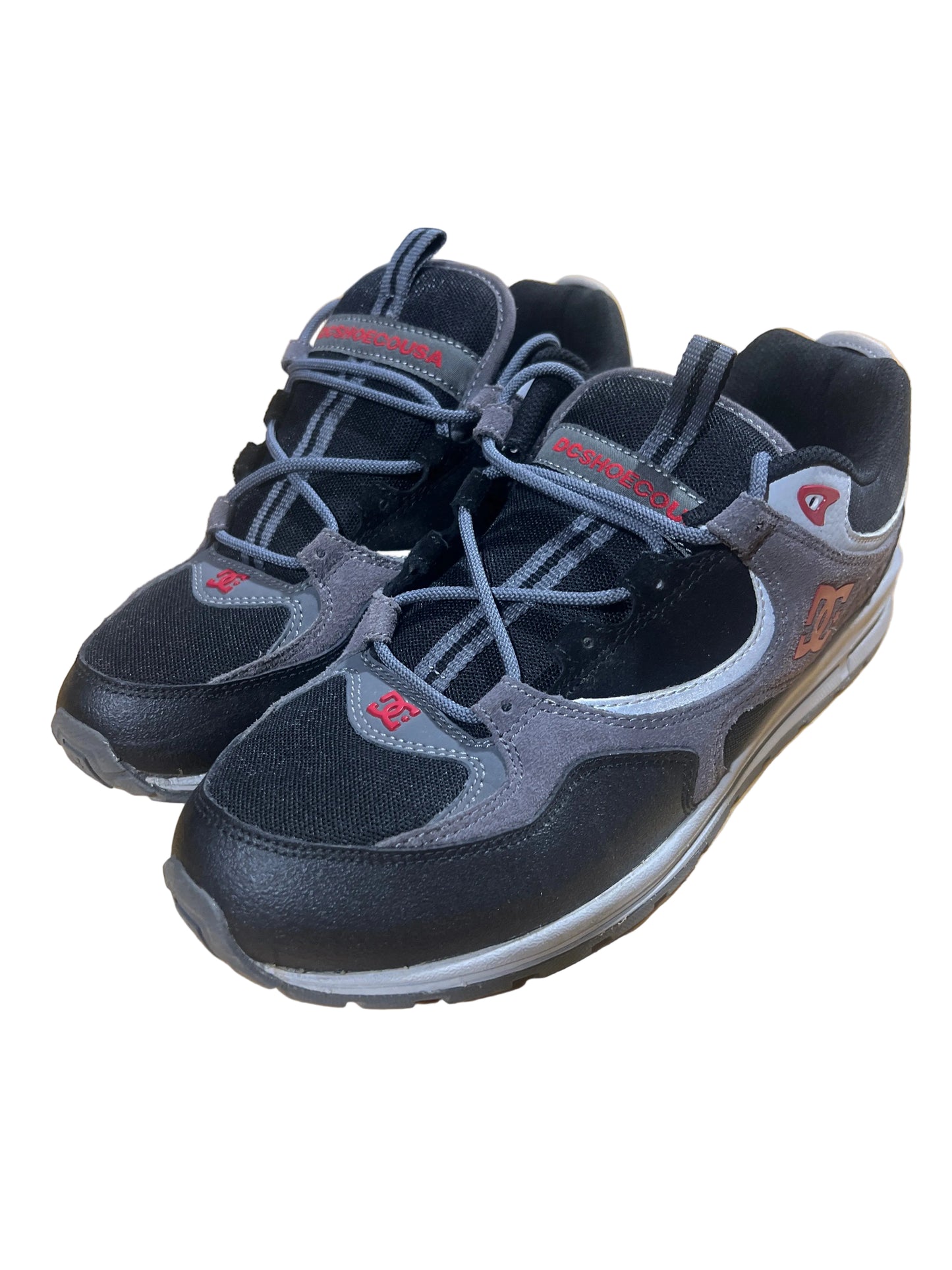 DC Josh Kalis Kalis Lite Black Dk Grey Athletic Red US Mens Size 10.0 Shoes