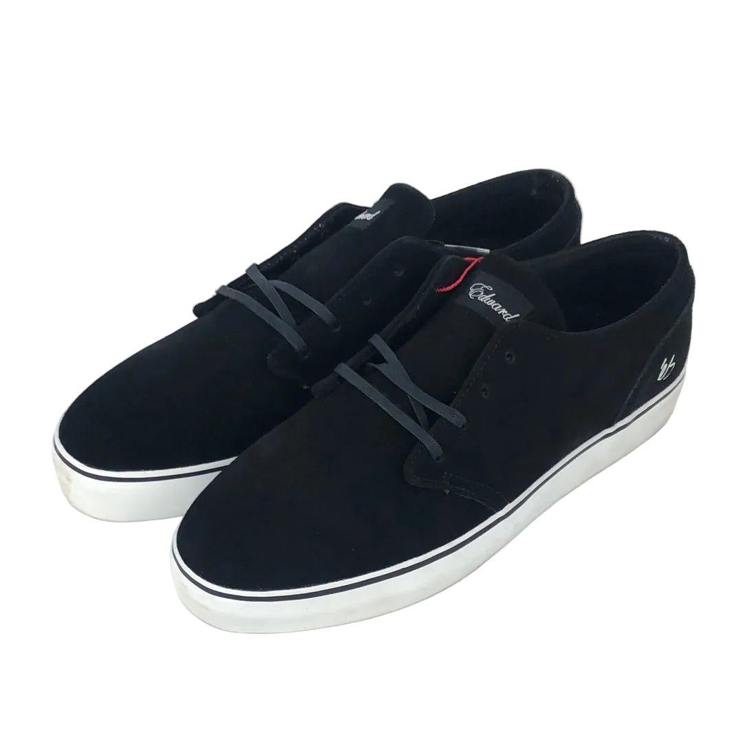 ES Edward Black White US Mens Size 11.5 Classic Shoes 2009