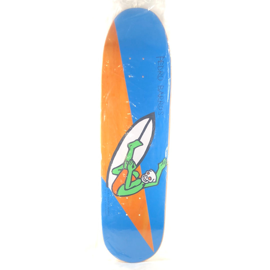 Pocket Pistols Pedro Barros Surfing Art by Ron Chatman 8.0'' Skateboard Deck