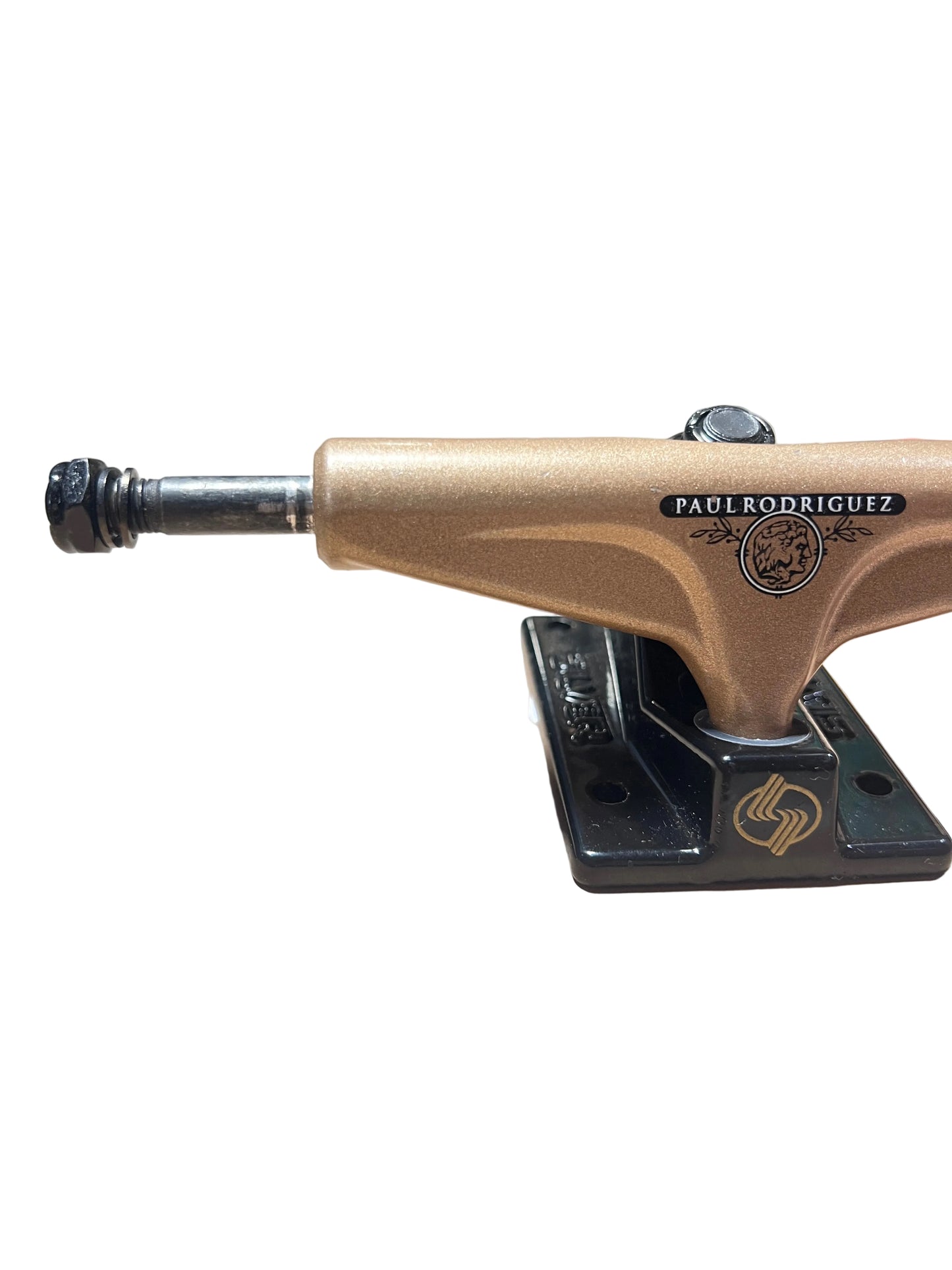 Silver Paul Rodriguez Laurel Gold Hangar Black Baseplate 7.5" Axle Vintage NOS Trucks
