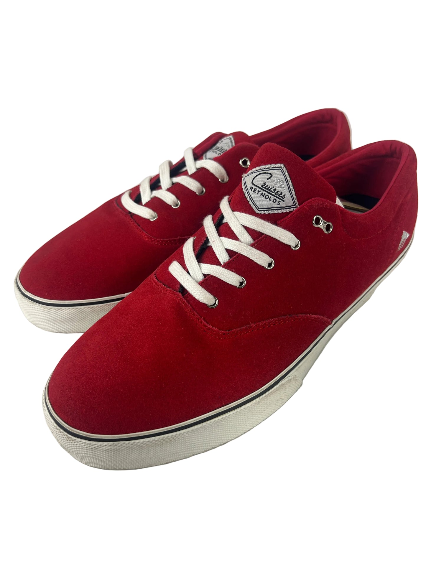 Emerica Andrew Reynolds Reynolds Cruisers Red White Silver US Mens Size 11 Vintage Unreleased Sample Shoes