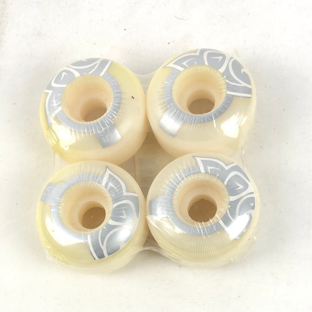 Pig Limiteds Pig Logo Silver White 53mm Skateboard Wheels
