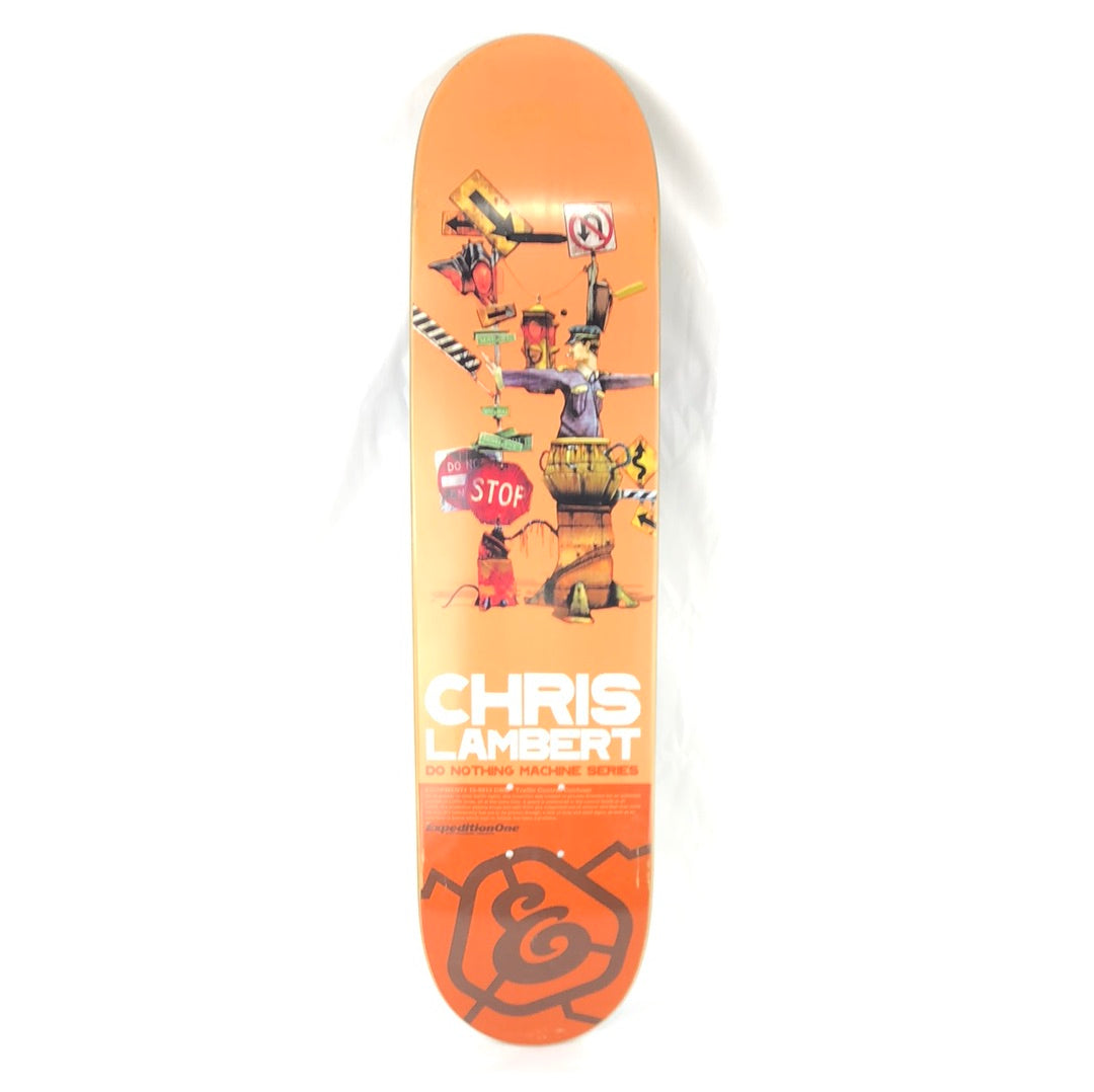 Expedition One Chris Lambert Equipment Orange 7.5'' Skateboard Deck