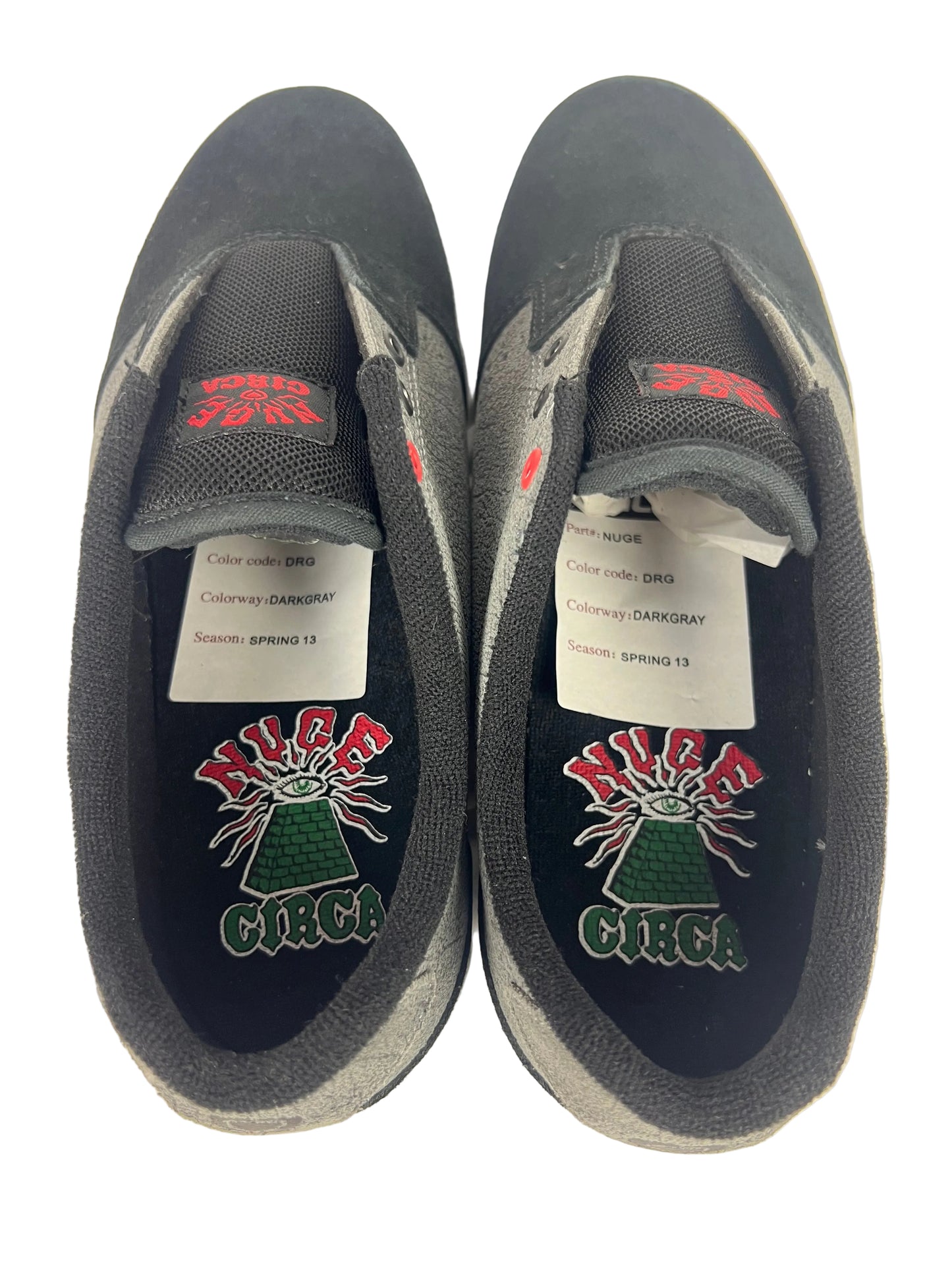 Circa C1rca Don Nuge Nguyen Tweest Dark Gray US Mens Size 9.0 Shoes