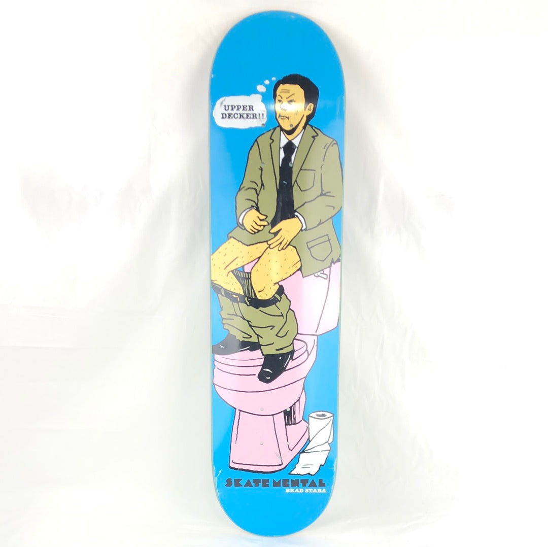 Skate Mental Brad Staba Upper Decker Multi 7.75'' Skateboard Deck