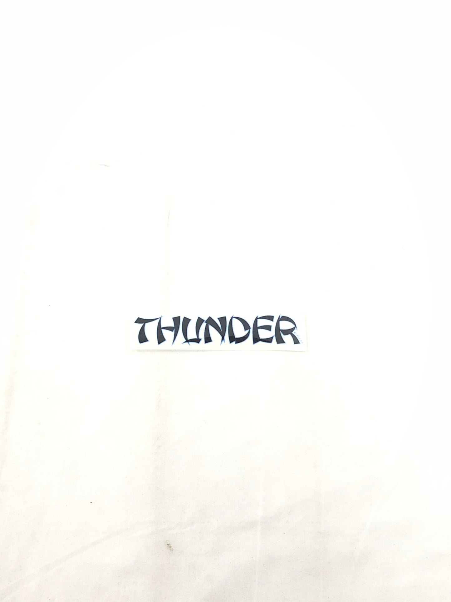 Thunder Trucks Logo Clear Black Blue 5" x 1.1" Sticker