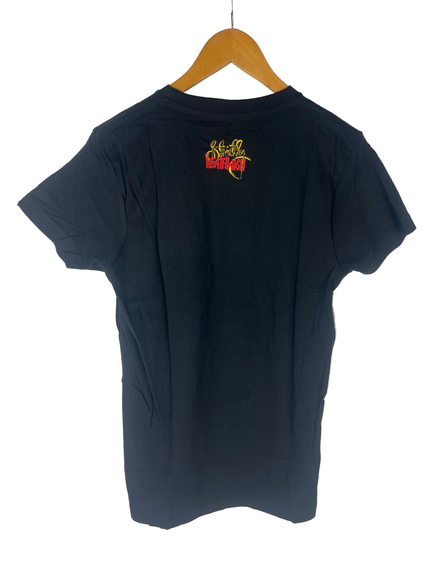 Deathwish Strictly Deathwish Black Multi Size S S/s Vintage Shirt