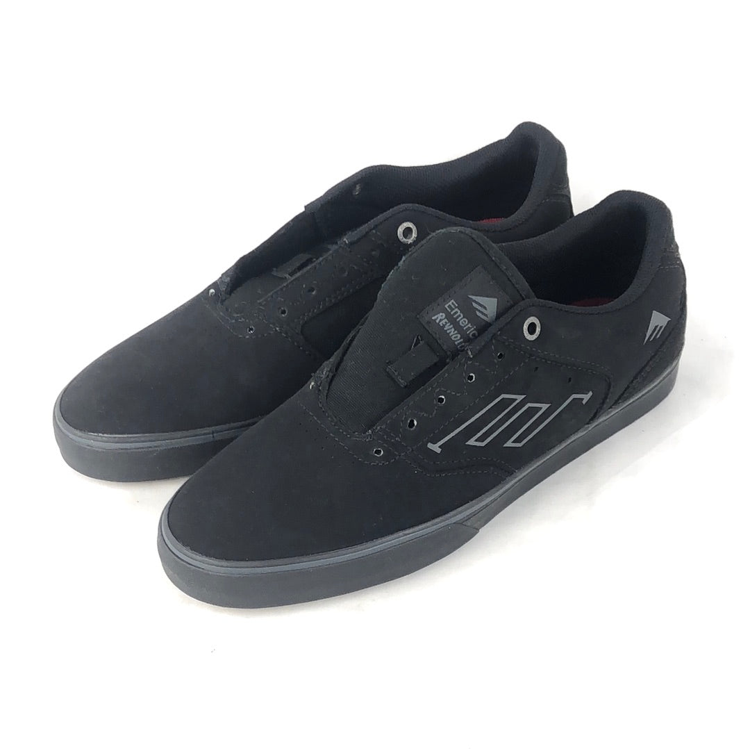 Emerica The Reynolds Low Vulc Black Black Black U.S. Men Size 8