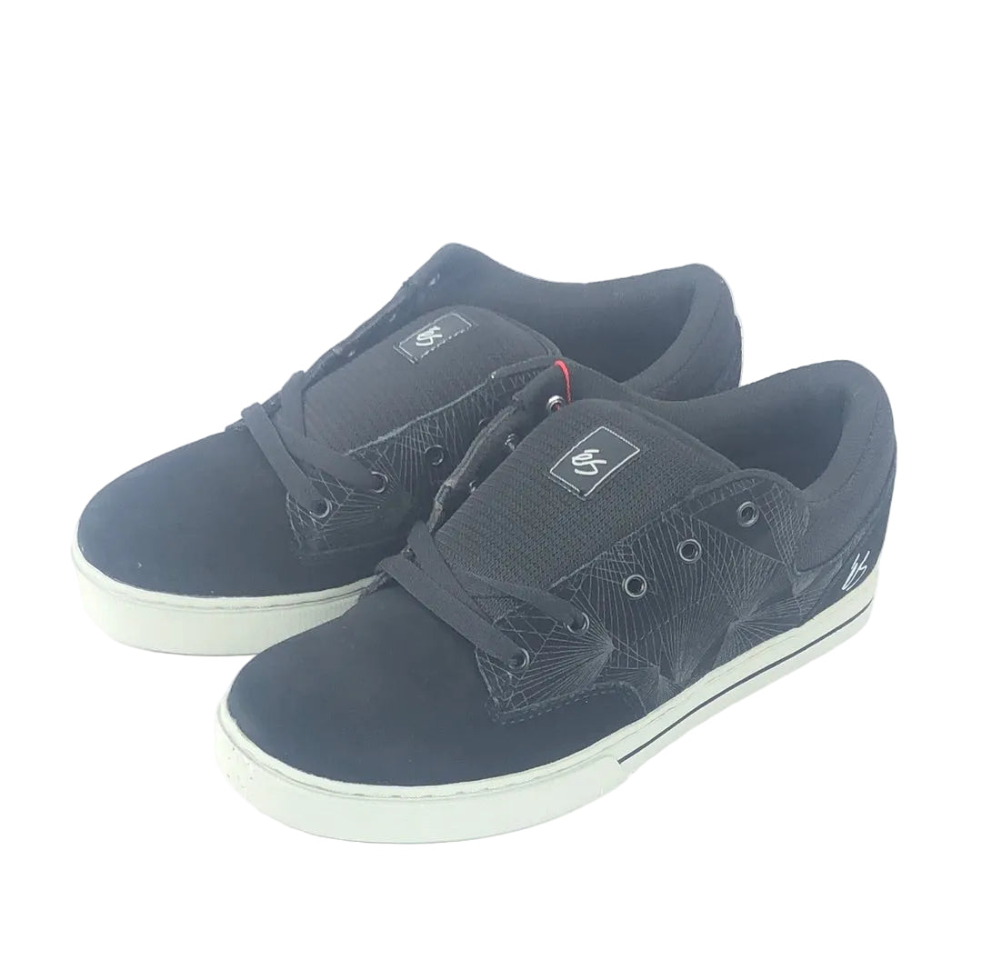 ES Harke Black/Grey 2008 US Mens Size 10.5 Classic Shoes