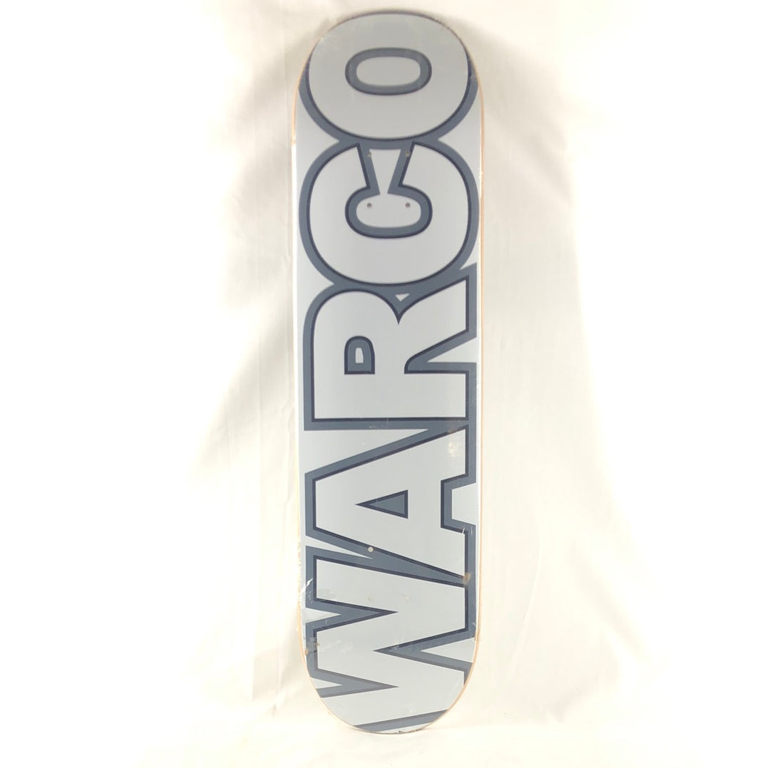 Warco Warco White/Grey/Black Size 8.25" Skateboard Deck