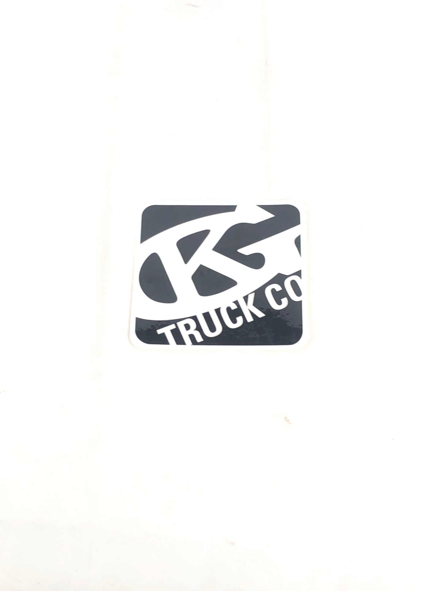 Grind King G Clear Black 4" x 4.25" Vintage NOS Sticker