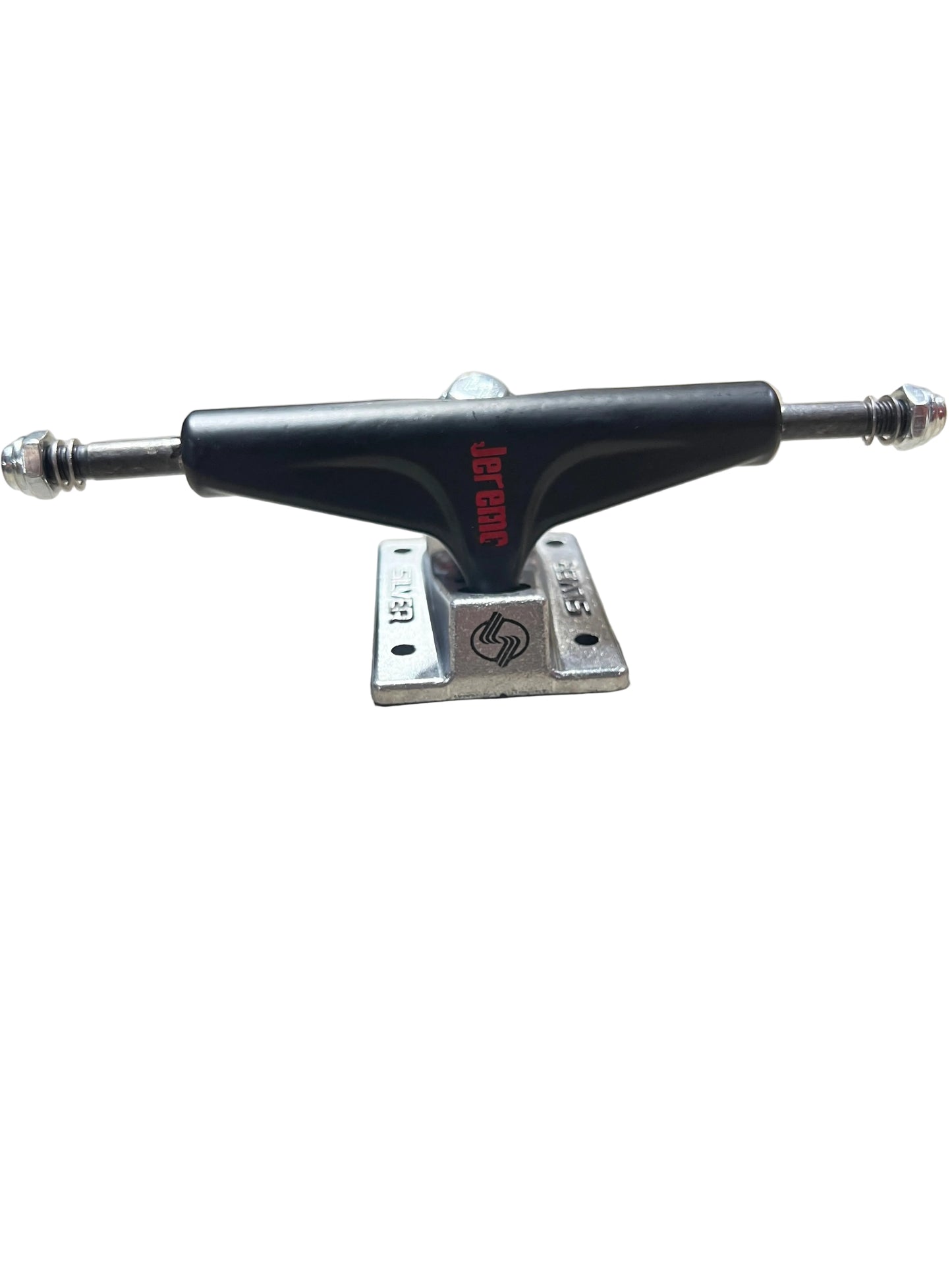 Silver Jereme Rogers The Sopranos Matte Black Red 7.875" Axle Vintage NOS Trucks