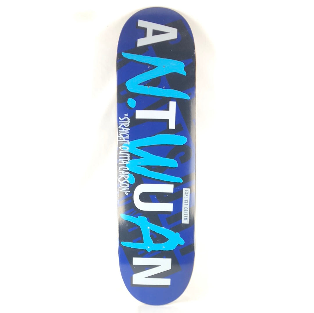 Deathwish Antwuan Dixon N.W.A. Black/Blue/White 8.5" Skateboard Deck