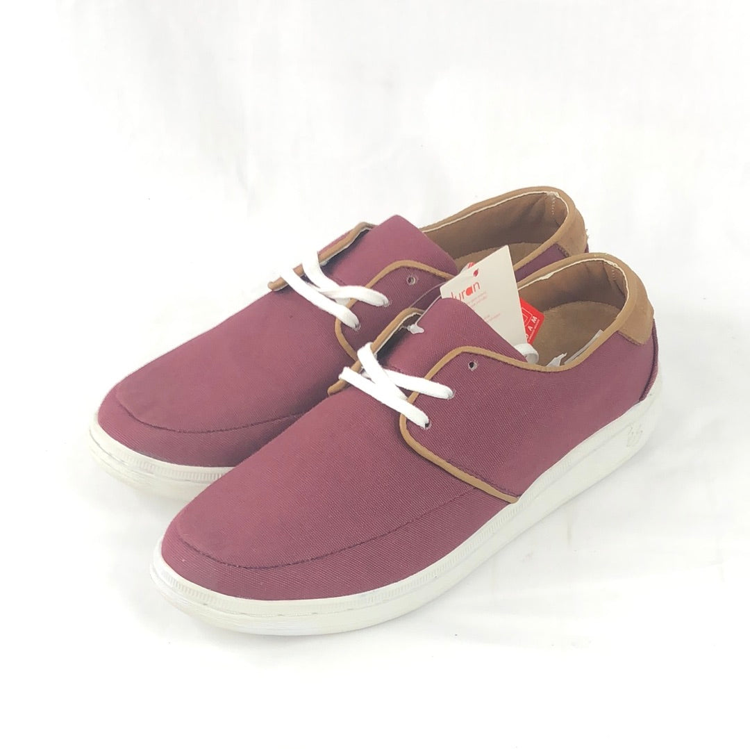 ES Duran Maroon White U.S. Mens Size 8