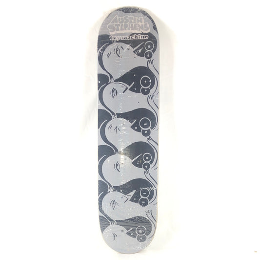 Toy Machine Austin Stephens Turtle Boy Head Black/Grey 7.75" Skateboard Deck