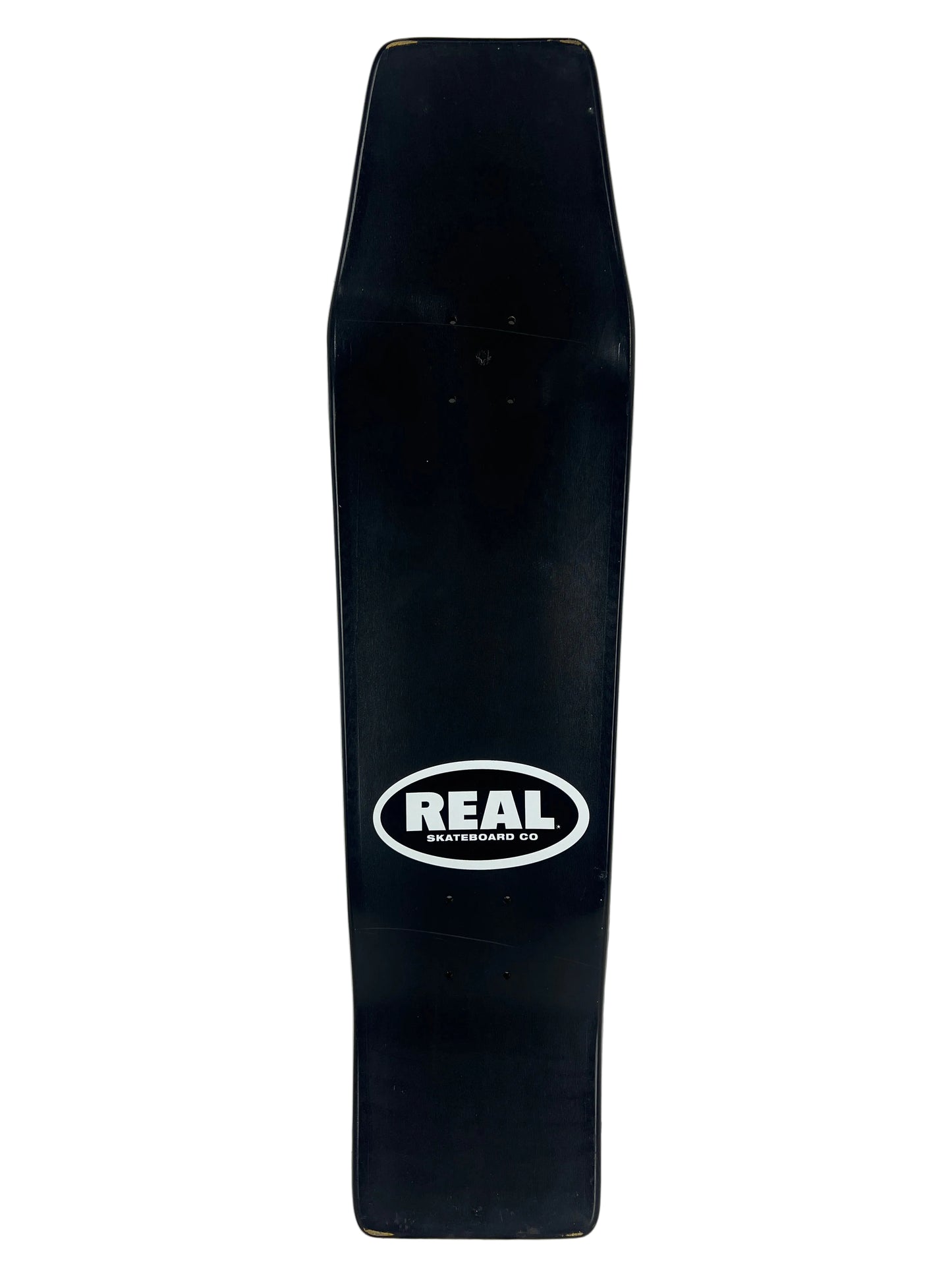 Real Peter Ramondetta Crazy Train Coffin Black White Red Size 8.375" X 30.25" Vintage NOS Shaped Cruiser Deck