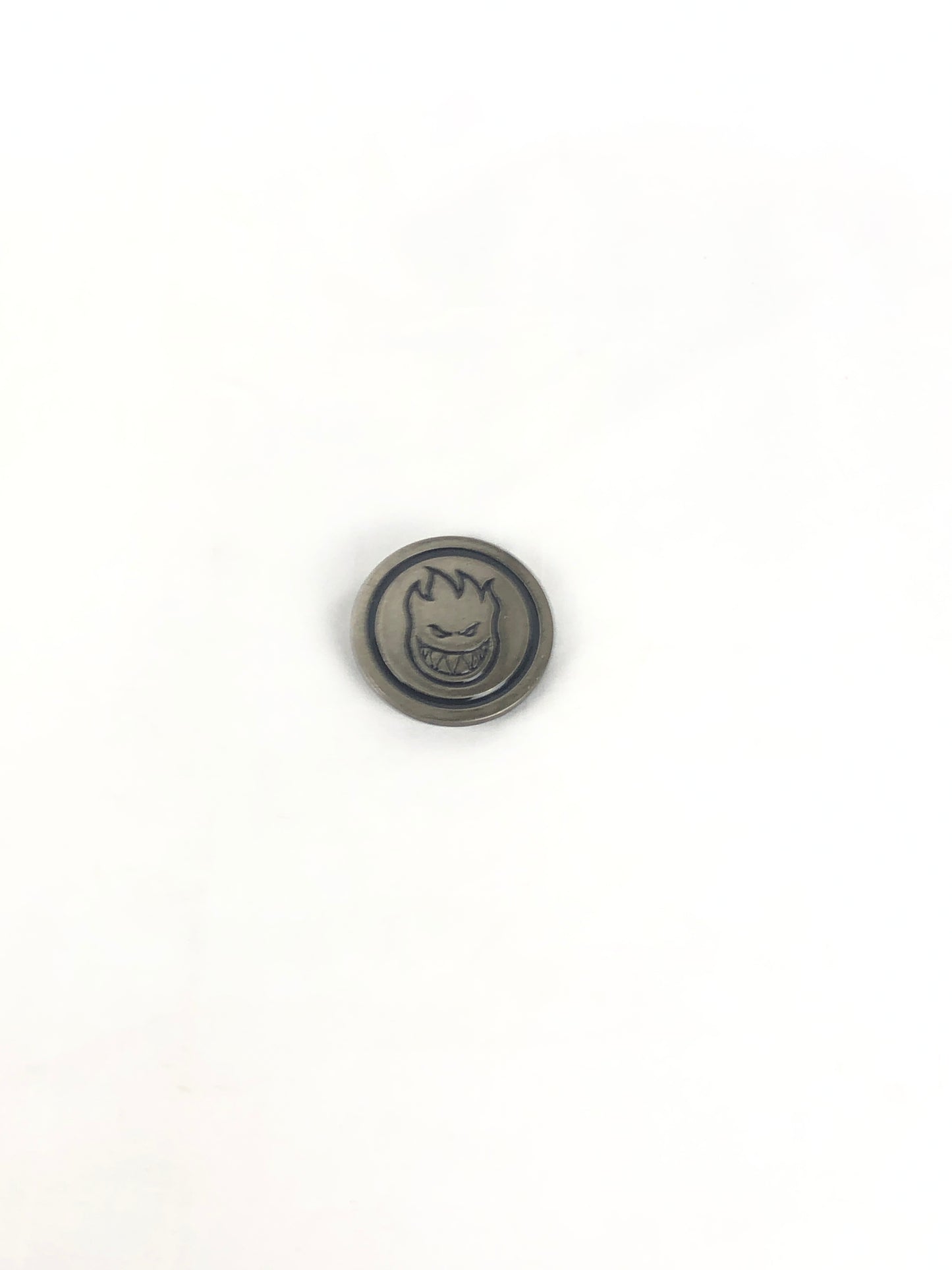 Spitfire Wheels Flame Head Metallic 2.5" Belt Buckle