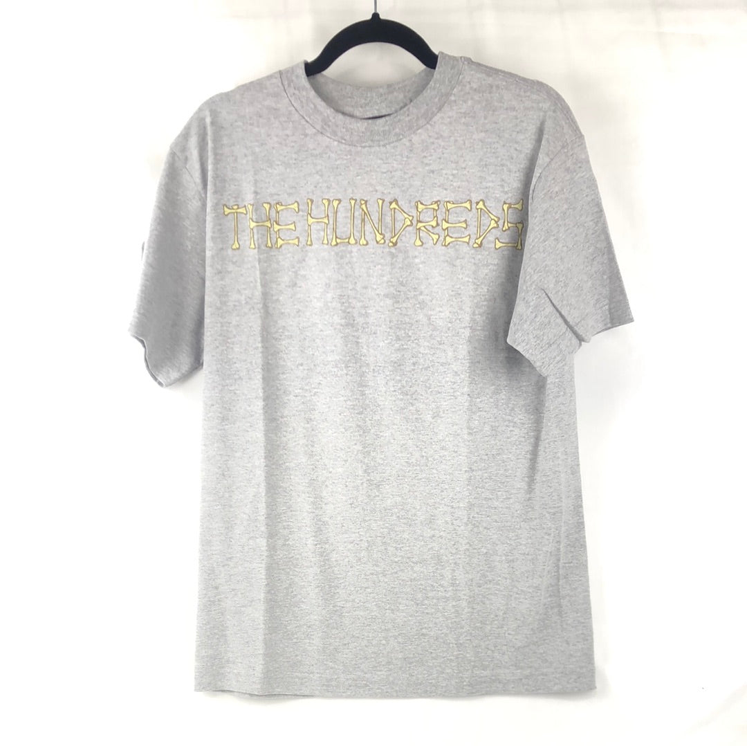 The Hundreds Chest Logo Bone Grey Bone Size M S/s Shirt
