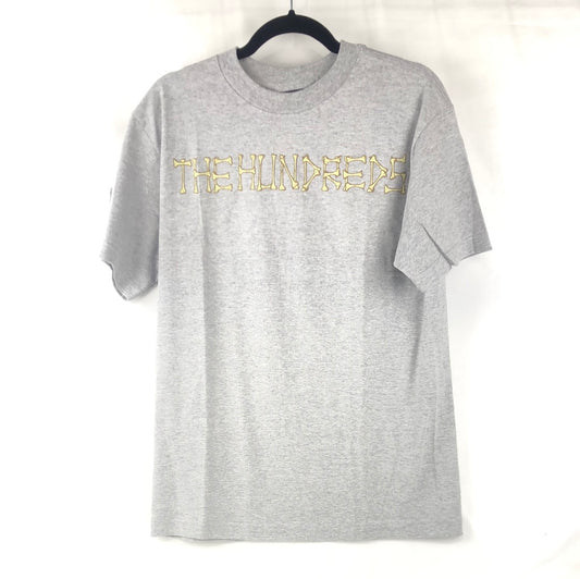 The Hundreds Chest Logo Bone Grey Bone Size M S/s Shirt