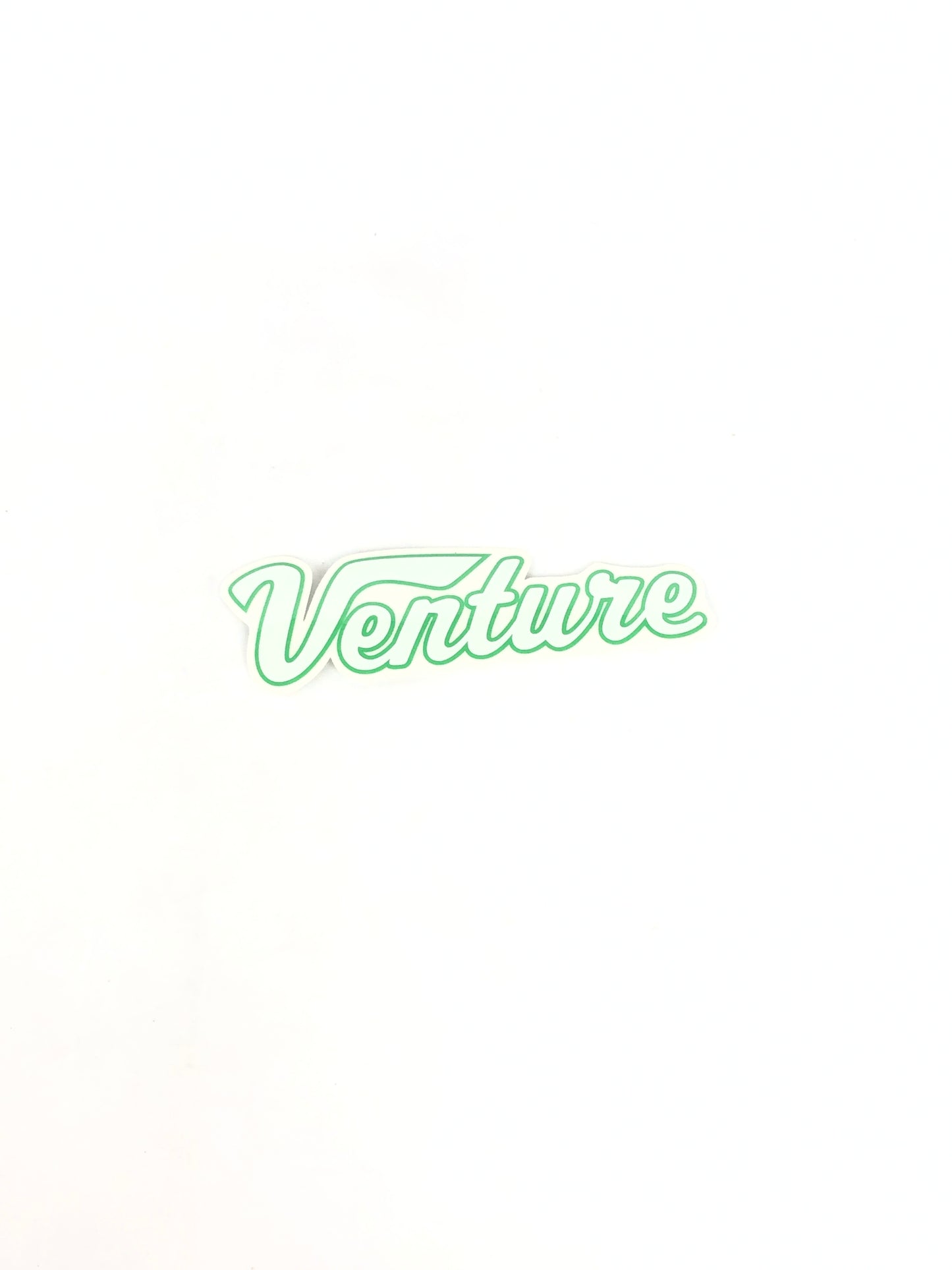Venture Truck Company Clear Green 7" x 2" Sticker