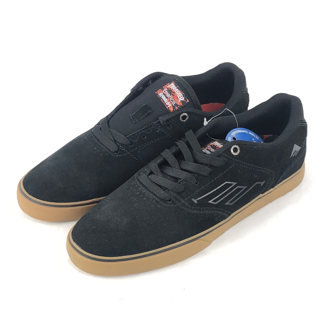 Emerica The Reynolds Low Vulc X Thrasher Black Gum U.S. Men Size 9