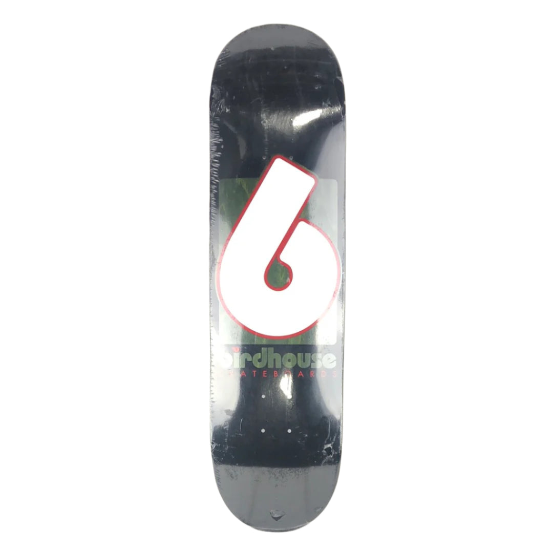 Birdhouse OG Logo Black/Grey/White/Red Size 8.375 Skateboard Deck