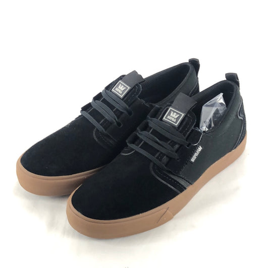 Supra Flow Black Gum  U.S. Mens Size 8.5