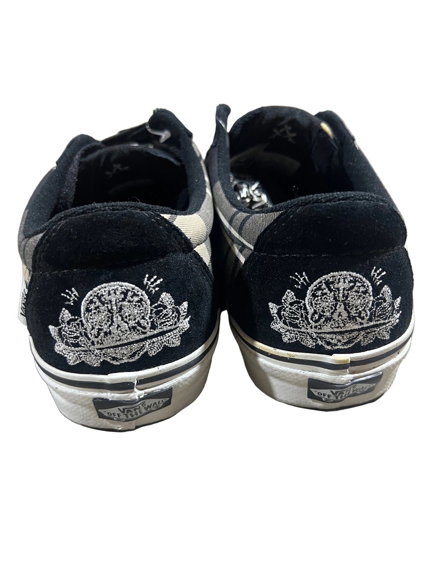 Vans AV Sk8-Low Work-Plaid/Black US Mens Size 10 Classic Shoes