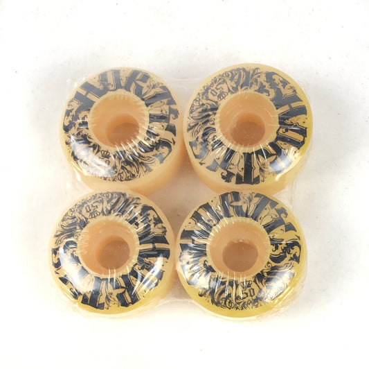 Shortys Logo Black White 50mm Skateboard Wheels