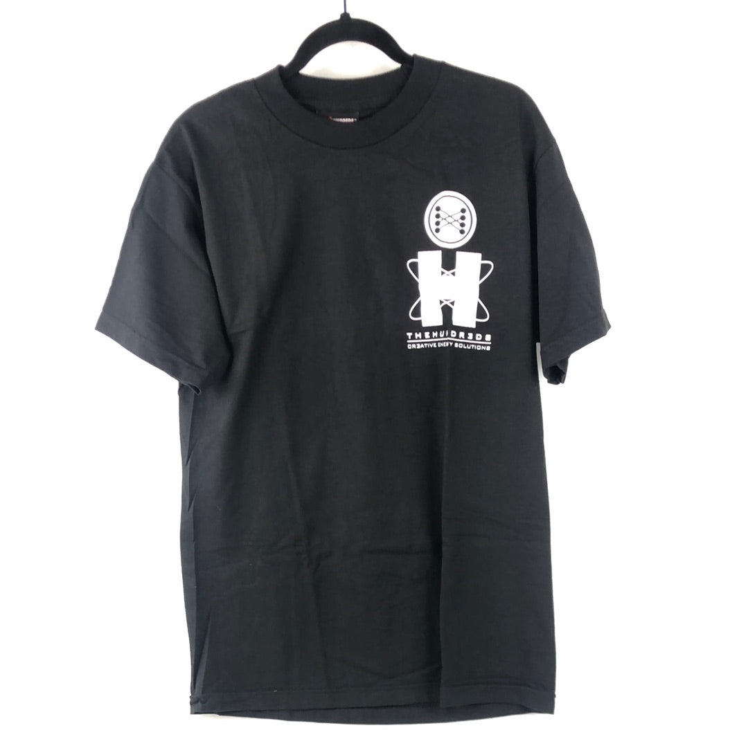 The Hundreds Chest Logo Nuclear Black White Size M S/s Shirt