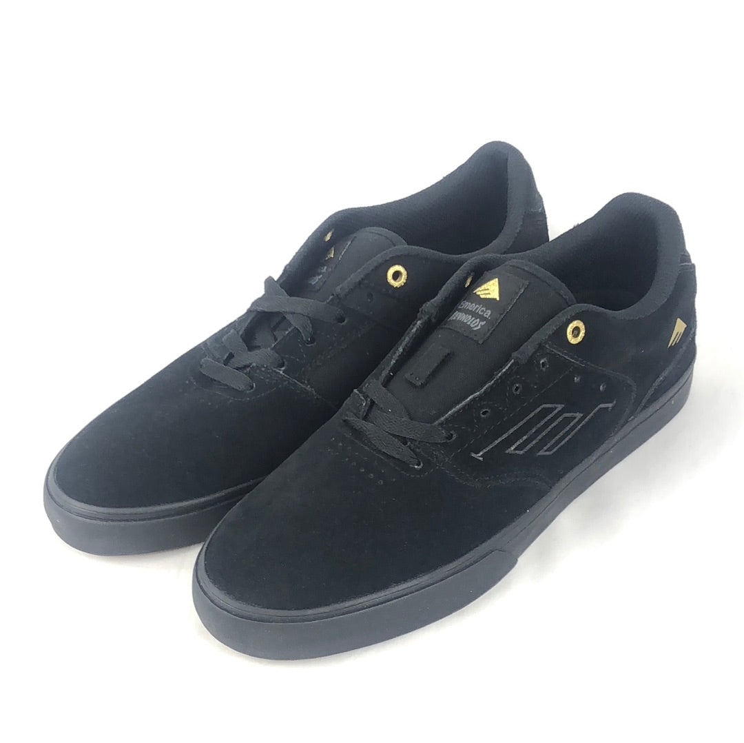 Emerica The Reynolds Low Vulc Black Gold Men Size