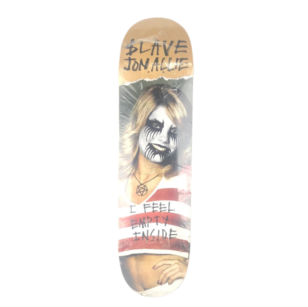 $lave Jon Allie Empty Inside Multi Size 8.25'' Vintage NOS Deck