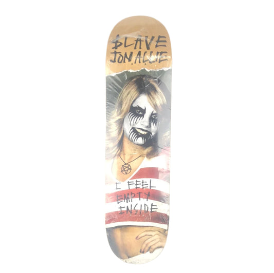 $lave Jon Allie Empty Inside Multi Size 8.5'' Vintage NOS Deck
