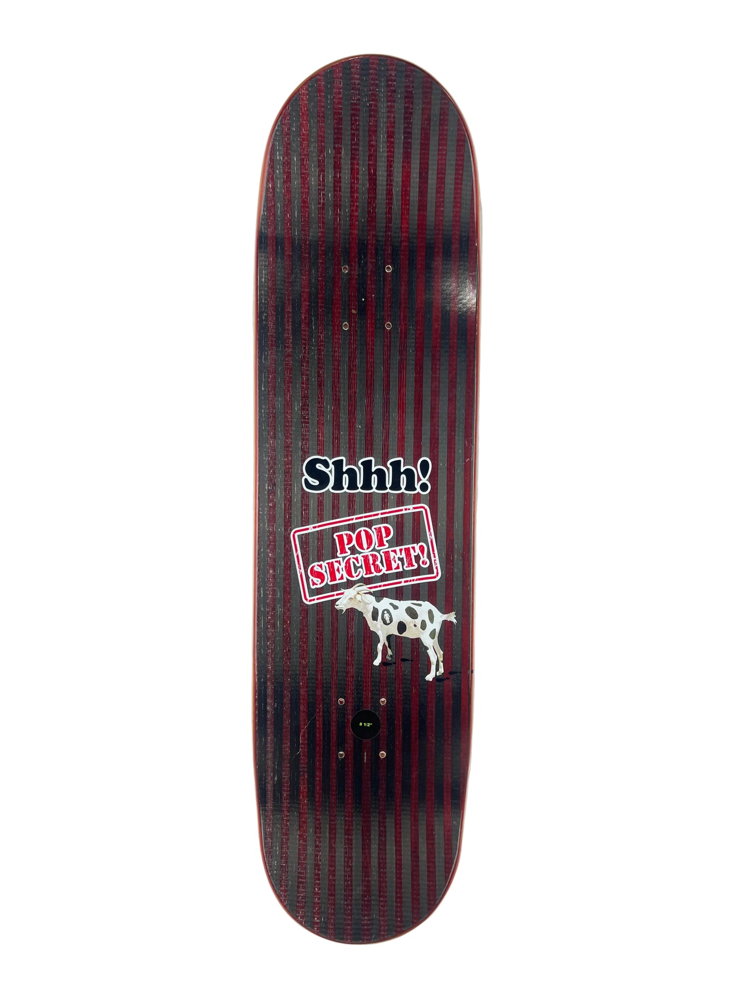 Girl Brian Anderson Pop Secret Red Yellow Blue Size 8.5" Vintage NOS Deck