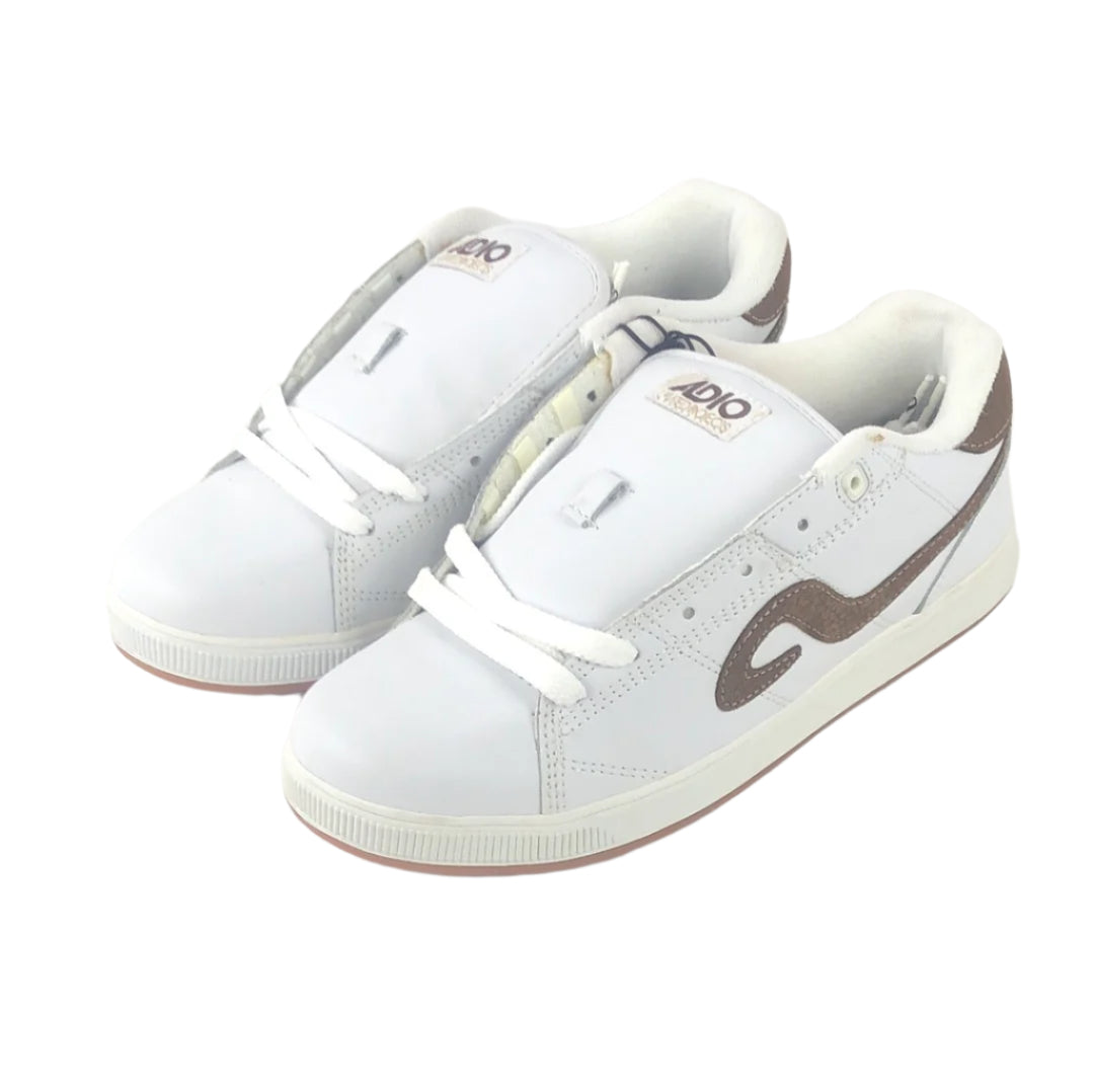 Adio JW Jeremy Wray Legend White/Brown/Gum US Mens Size 9.0 Shoes