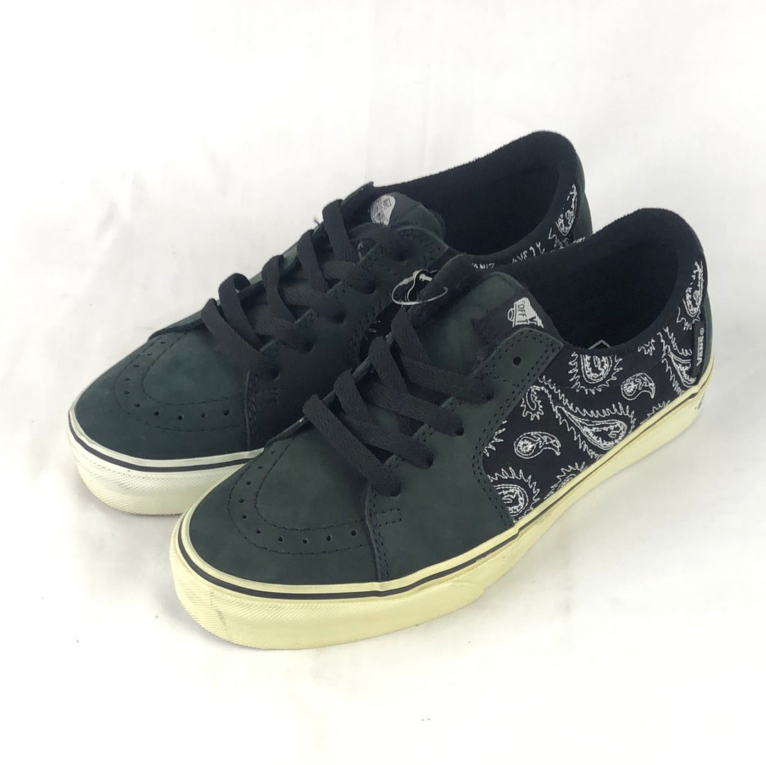 Vans Av Sk8 Low Paisley Black U.S. Mens Size 8 western skate co