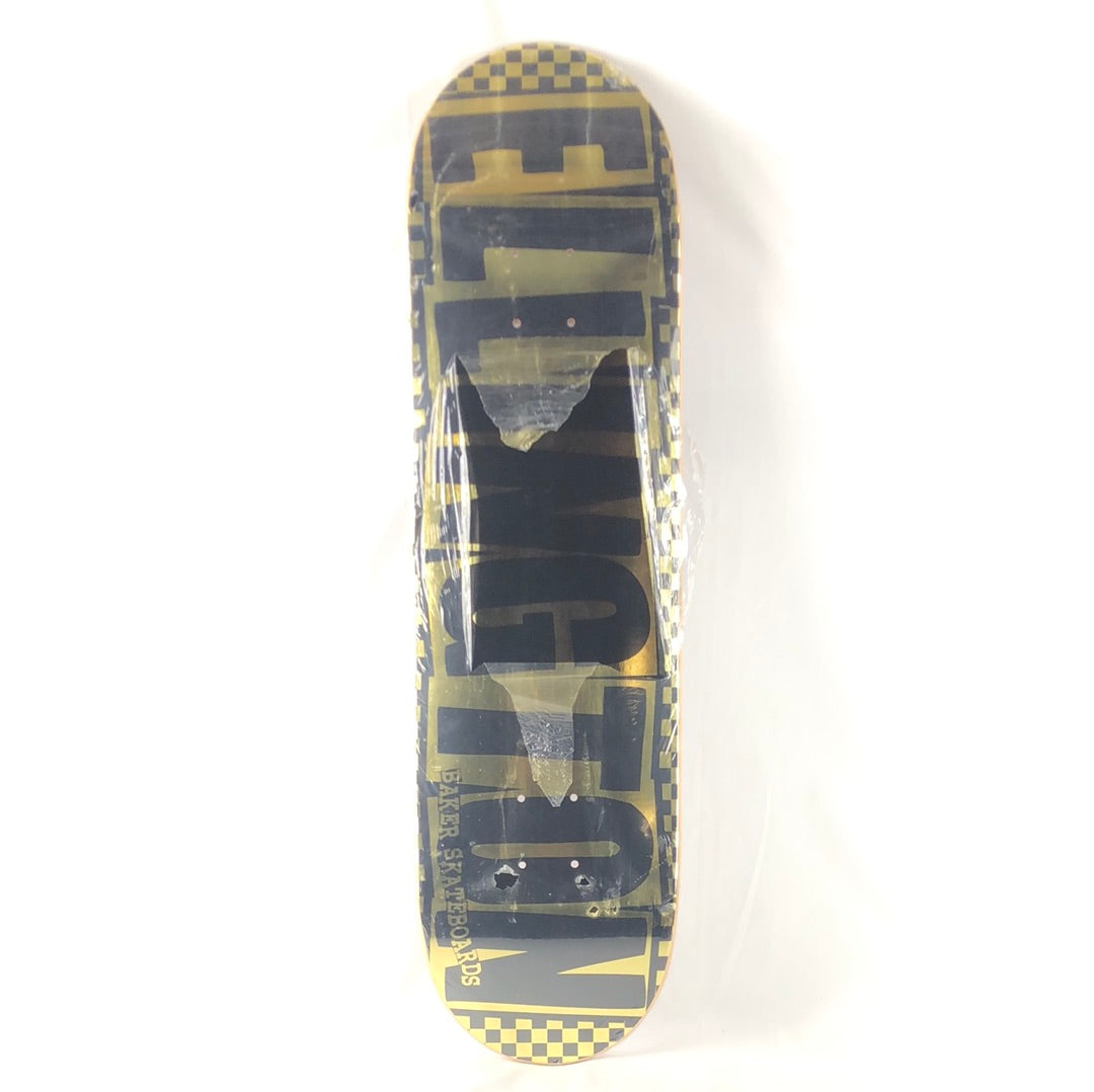 Baker Erik Ellington Checkers Black Size 8.38" Skateboard Deck