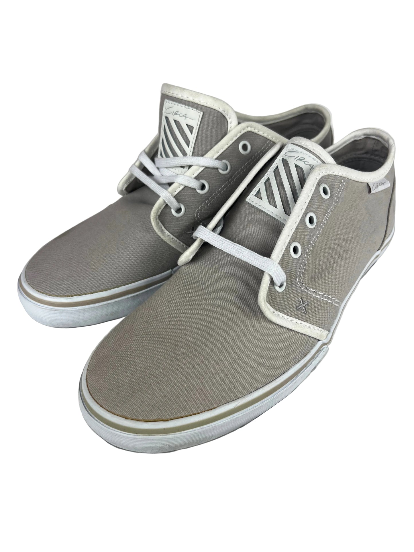 Circa Drifter Grey White US Mens Size 9.0 Shoes