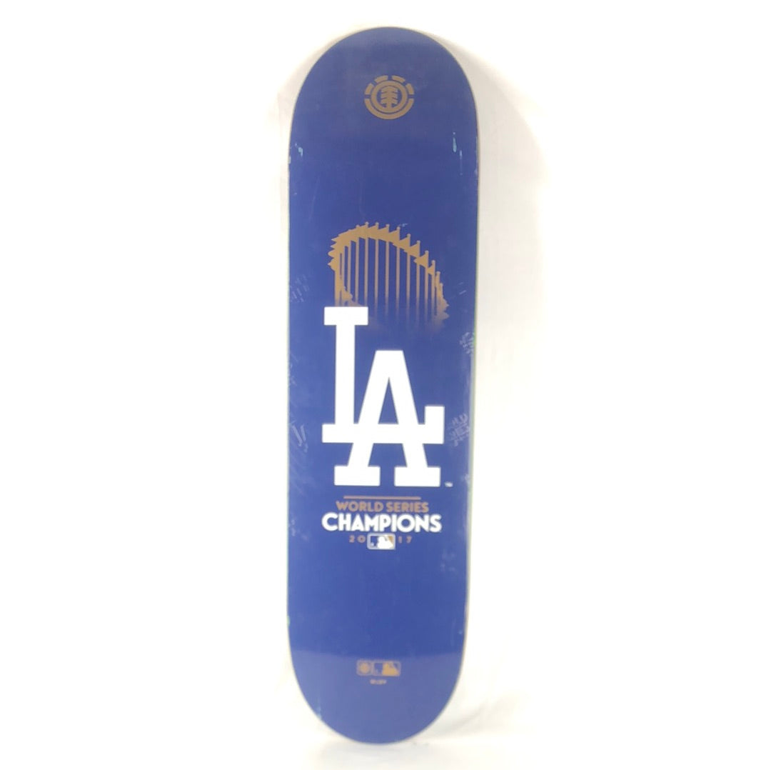 Element LA World Series 2017 Champions Embossed Blue White Gold 8.312" Skateboard Deck