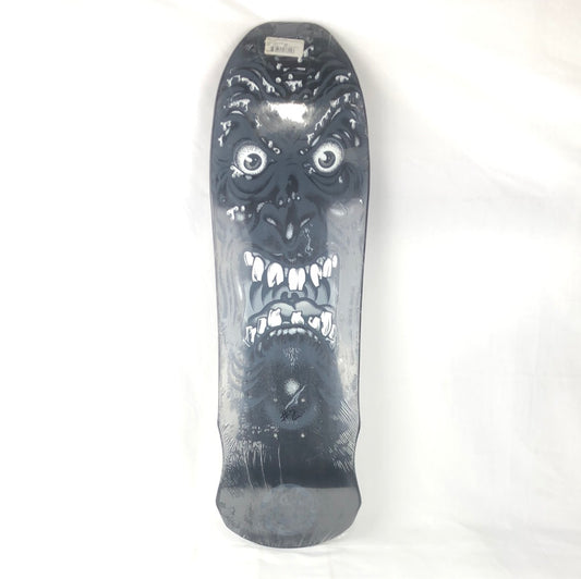 Santa Cruz Rob Roskopp Ashes To Ashes Black/White 10'' Skateboard Deck 2005 Reissue